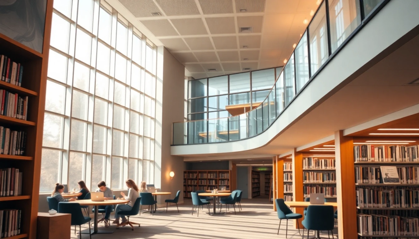 Simona Maaskant Library learning commons study spaces at King