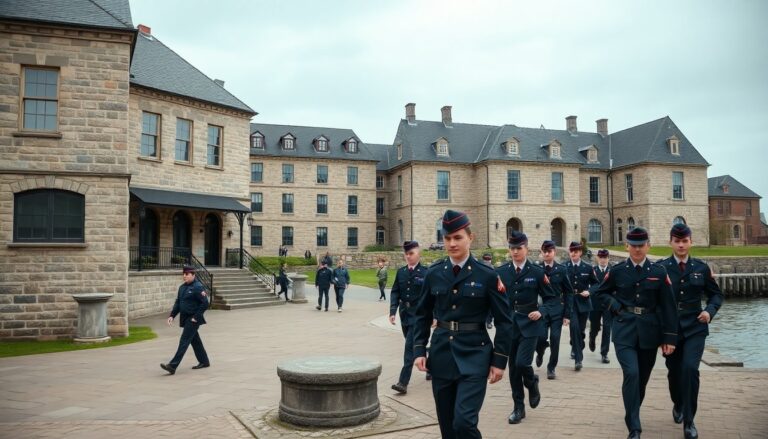 Royal Military College of Canada campus on the Kingston waterfront