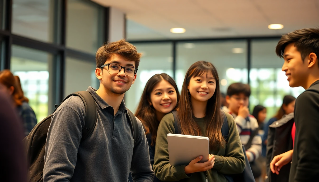 Students at Vancouver Island University